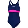 AQUA SPEED Girls Emily Swimsuit Navy/Rožinė