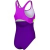 AQUA SPEED Girls Emily Swimsuit Violet/Žalias