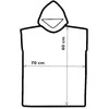 AQUA SPEED Kid's Mikropluoštas Poncho 70 x 120 cm