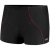AQUA SPEED Men's Harry Boxer Juodas/Raudona
