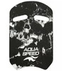 AQUA SPEED Swirl Kickboard Baltas/Juodas