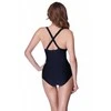 AQUA SPEED Women's Greta Swimsuit Juodas/Žalias