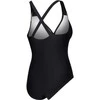 AQUA SPEED Women's Greta Swimsuit Juodas/Žalias