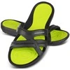AQUA SPEED Women's Panama Pool Shoes Juodas/Žalias