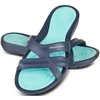 AQUA SPEED Women's Panama Pool Shoes Navy/Turquoise
