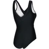 AQUA SPEED Women's Sophie Swimsuit Juodas/Žalias