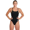 ARENA Women's Team Swimsuit Challenge Back Solid Juodas