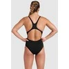 ARENA Women's Team Swimsuit Swim Pro Back Solid Juodas/Baltas