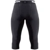 GAMEPATCH 3/4 Tights With Knee Padding Juodas