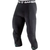 GAMEPATCH 3/4 Tights With Knee Padding Juodas