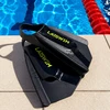 LATSWIM Elite X Fins Juodas/Neon Žalias