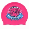 LATSWIM Junior Silicone Swim Cap Splash! Splash!