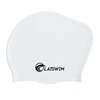LATSWIM Long Hair Silicone Swim Cap Baltas/Juodas