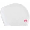 LATSWIM Long Hair Silicone Swim Cap Juodas