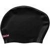 LATSWIM Long Hair Silicone Swim Cap Juodas