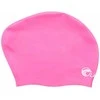 LATSWIM Long Hair Silicone Swim Cap Juodas