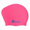 LATSWIM Long Hair Silicone Swim Cap Rožinė/Light Mėlyna