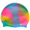 LATSWIM Multicolor Silicone Swim Cap