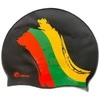 LATSWIM Team Lithuania Silicone Swim Cap Juodas