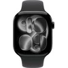 Apple Watch Series 11 GPS 46mm Jet Black Aluminium Case with Black Sport Band - M/L - MEUX4ET/A