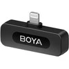 Mikrofonas BOYA BY-V1 V2.0 belaidis 2.4GHz - juoda