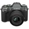 Sisteminis fotoaparatas FUJIFILM X-T50/XC15-45mmF3.5-5.6 OIS PZ Charcoal Sidabrinis (Tamsiai Sidabrinis)