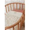 Little Dutch Bassinet Blanket quilted `Blooming Safari´ 70×100 cm
