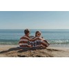 Rankšluostis Little Dutch Beach towel ´Ocean World Brown Stripe´ 60×120 cm