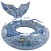 Little Dutch Big swim ring with whale tail ´Ocean World´ 90 cm