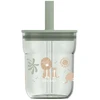 Little Dutch Children’s Glass with Straw ´Safari Friends´ 250 ml
