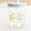 Little Dutch Children’s Glass with Straw ´Safari Friends´ 250 ml