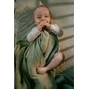 Little Dutch Cot blanket knitted `Pure Sage´ 110×140 cm