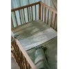 Little Dutch Cot blanket `Pure Sage Leaves´ 110×140 cm