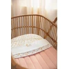 Little Dutch Cot Blanket quilted `Blooming Safari´ 110×140 cm