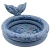 Little Dutch Inflatable swimming pool with whale tail ´Ocean World´ 80 cm
