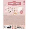 Little Dutch Magnet &amp; Draw Set ´Rosa &amp; Fairy Garden´