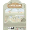 Little Dutch Reusable Sticker Story Booklet ´Safari Friends´