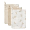 Little Dutch Washcloths set muslin `Baby Bunny´