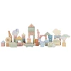Little Dutch Wooden Building Blocks `Safari Friends´ FSC