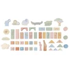 Little Dutch Wooden Building Blocks `Safari Friends´ FSC