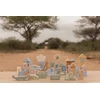 Little Dutch Wooden Building Blocks `Safari Friends´ FSC