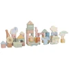 Little Dutch Wooden Building Blocks `Safari Friends´ FSC