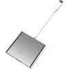 Platinet USB šakotuvas PLATINET medijos šakotuvas USB-C 3.2 GEN1 5GB/S 3IN1 HDMI 4K USB-A 3.2 USB-C PD 100W aliuminio [46241]