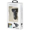 Įkroviklis automobilinis Platinet su MicroUsb laidu (1xUSB 2.4A) juodas