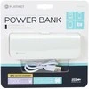 Odinės apdailos išorinė baterija PowerBank Platinet 7200mAh PMPB72LW su microUSB laidu