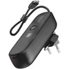 SBS Hybrid PD 20W 5000mAh išorinė baterija su įmontuotu laidu ir sulankstomu kištuku - Juodas
