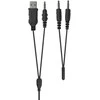 „Speedlink CONUX RGB“ stereo žaidimų ausinės, juodos, skirtos PC / PS5 / PS4 / XBOX Series X / S / Switch / OLED / Lite.