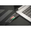 Ausinės Speedlink VIGO USB-C Sound Card juodas