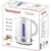 Virtuvinės svarstyklės Techwood virdulys TB-1771 1,7 l, baltas