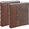 Nuotraukų rėmelis Victoria Collection Albumas B 10x15/200M Gėlė-4, ruda 2vnt